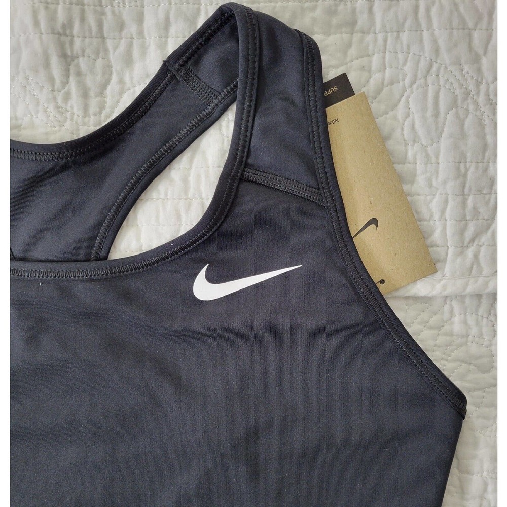 Womens Nike Sports Bra Size:M- Black Athletic bv3900-010 - Picture 7 of 8